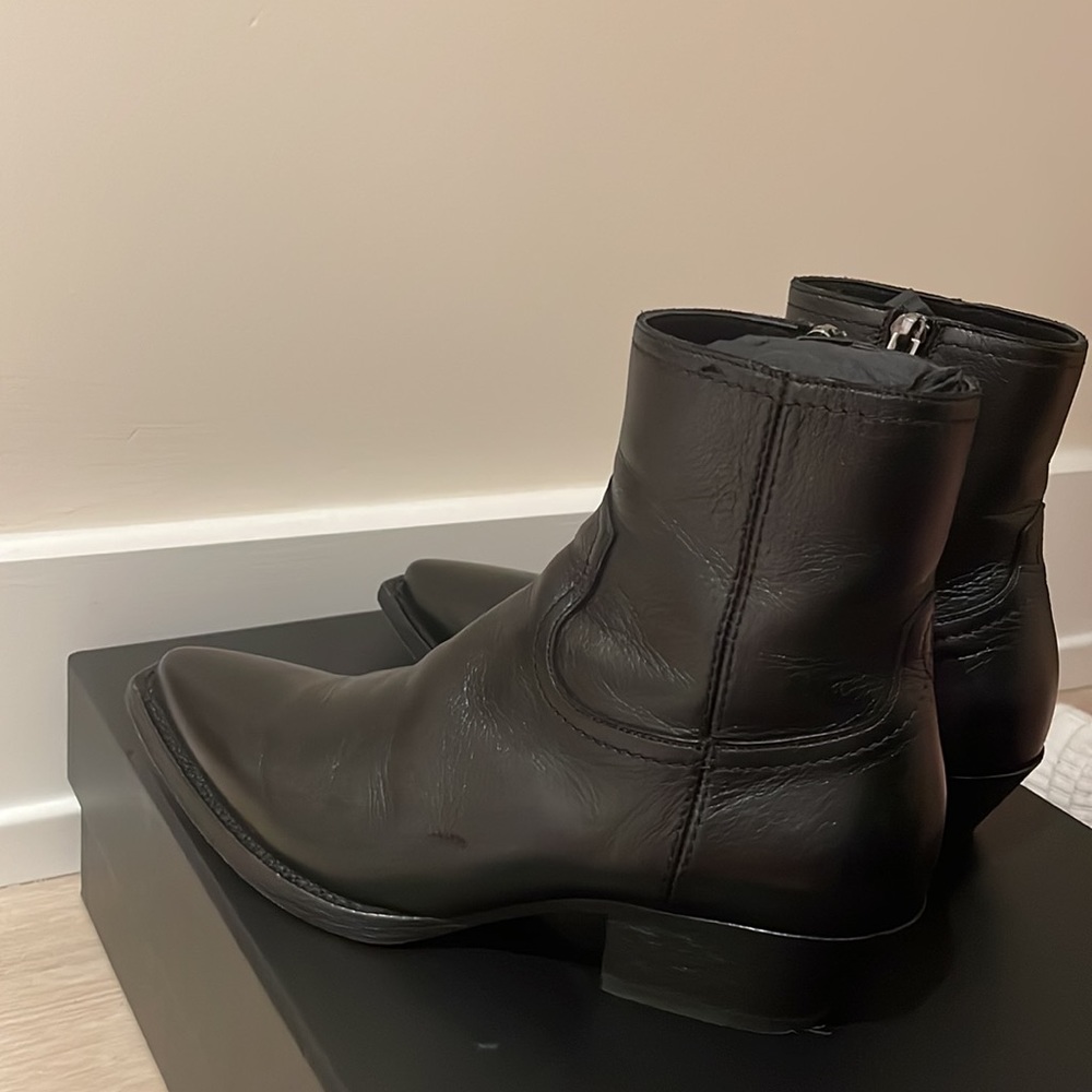 Saint Laurent Lukas Zip Boot
